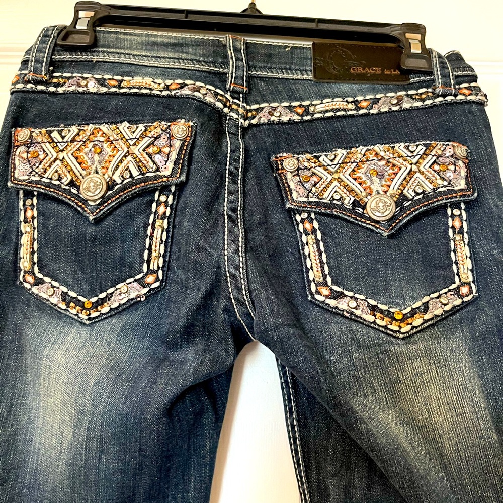 Grace in LA boot cut jeans.